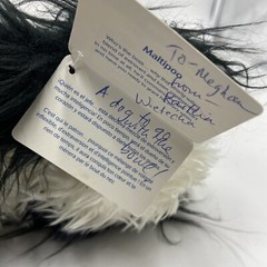 Animal Alley Puppy Dog Maltipoo Black White Plush Stuffed Mixed Breed Collection