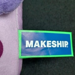 Makeship Taro Milk Tea Cat Stuffed Plush 8″ Tall 7″ Wide Only 235 Made NWT New