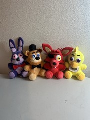 Lot of 4 2017 Five Nights At Freddy’s Plush