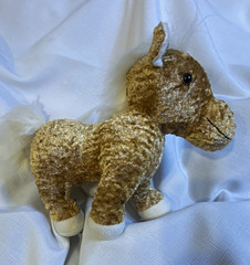 Battat Horse Plush Stuffed Animal Brown/White Small (6-14 in) Washable PTU10