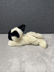 Vintage Kellytoy Dog Plush Pug Puppy Barking Sound Soft Floppy Toy Pet Lovey 12″