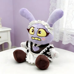 25cm New Maid Jax Plush Doll Soft Rabbit Toy Cute Stuffed Animal Kids Gift Decor
