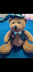 Kids Of America Corp Dressed Up Brown Valentine Bear 7″ Length