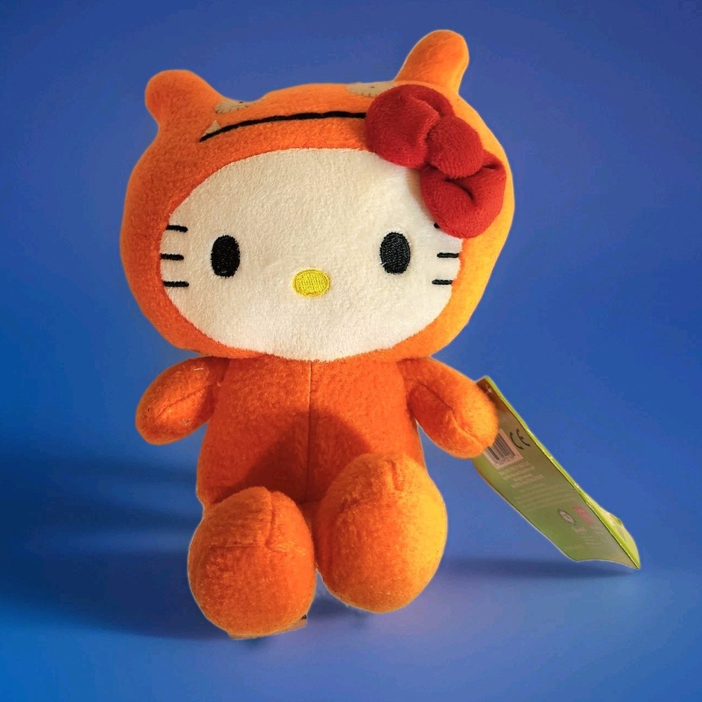Hello Kitty x Uglydoll Wage Plush 9″ Orange Sanrio Gund 2013 Rare 4037870 NWT