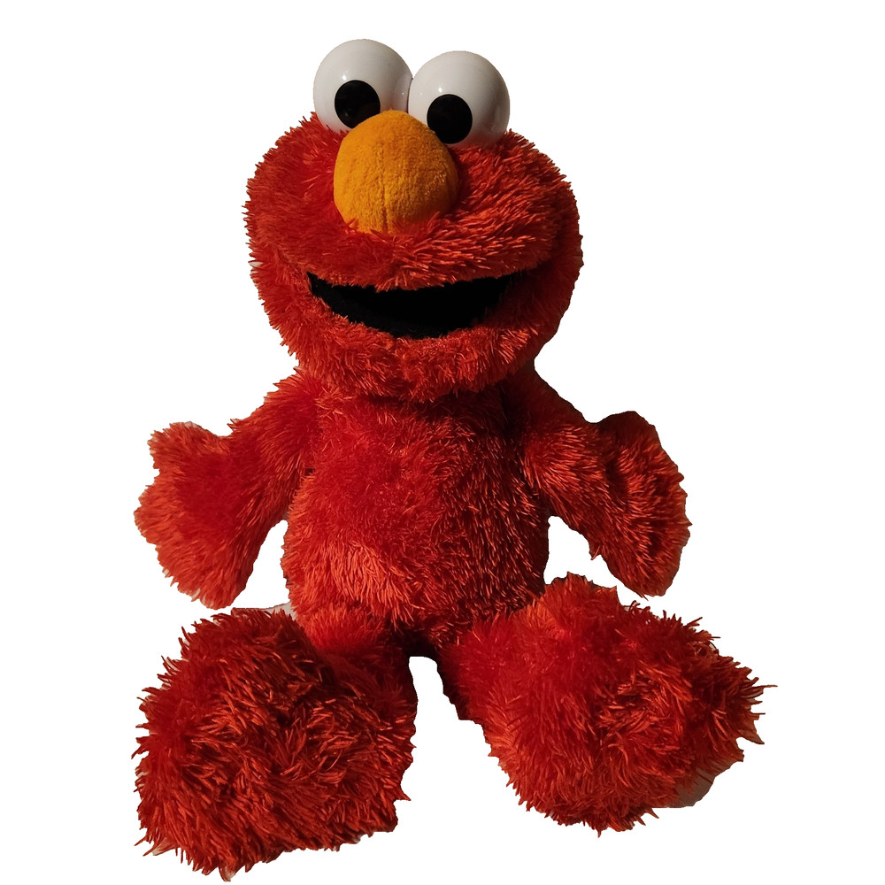Sesame Street Hasbro 2016 Interactive Talking Tickle Me 14″ Emo Plush Toy