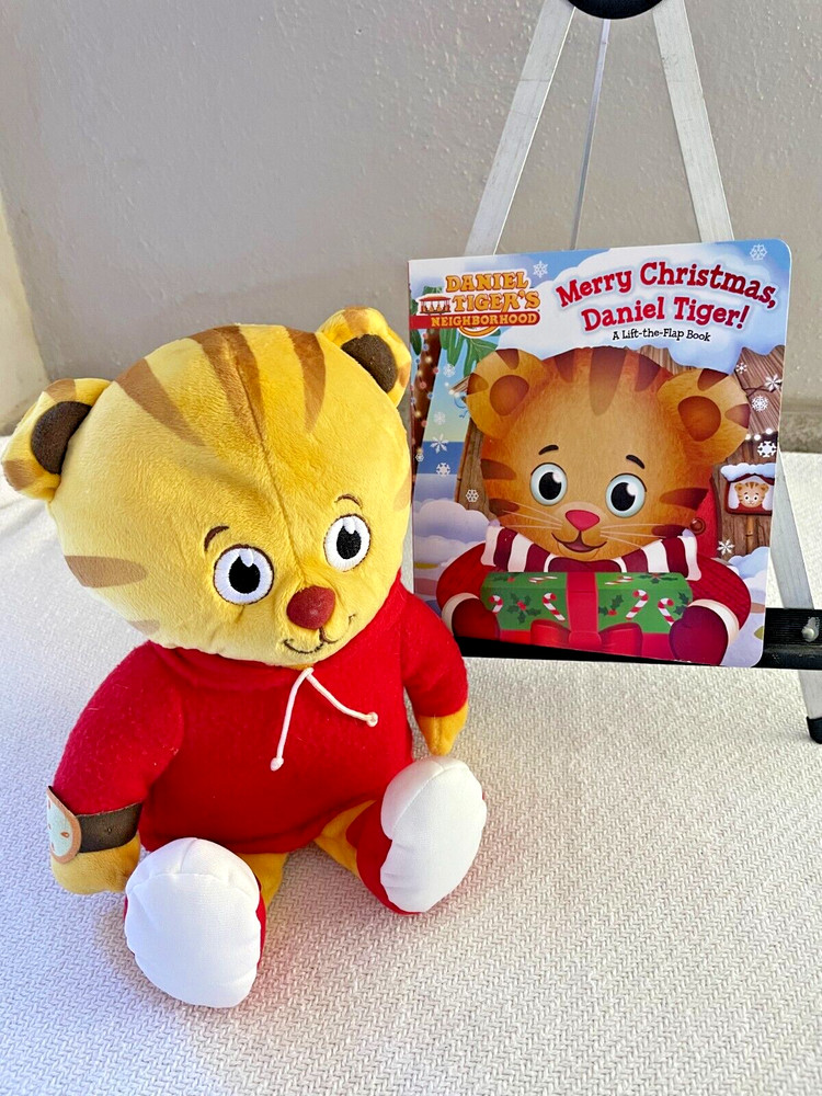Daniel Tiger’s Neighborhood Set of 2 One Kohl Cares’s Plush One Merry Xmas Book