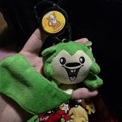 Neopets Green meerca Plush Stuffed Animal Small 6-14in 2004 Age 3-7 Years