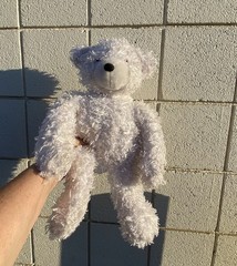Cepia Glo-E Bear 16” White Color Kinetics Light-Up Plush Toy Works Perfectly!