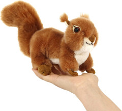 Ice King Bear Reaistic Red Squirrel Stuffed Animal Plush Toy (Original)