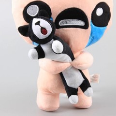 30cm The Binding of Isaac Plush Toys With Black Cat Plush Soft Stuffed Gifts