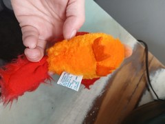A-1 Novelty Co. Inc Orange 4 Inch Parrot 1983