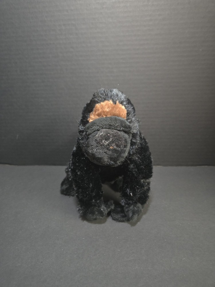 GANZ Webkinz Silverback Gorilla Bean Bag Plush Stuffed Animal Toy HM335