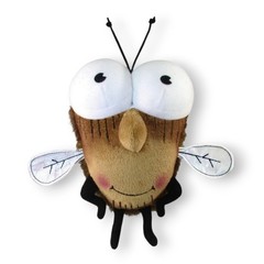 Scholastic Fly Guy 7” Plush New With Tags Tedd Arnold 2010 Insect MerryMakers