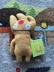 Ugly Doll Little Uglys Tray 3 Eyes Vampire Teeth Brownish Yellow 2005 8in – NWT