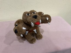GUND HARRY POTTER PLUSH FLUFFY 3 HEAD DOG, 5.5 IN., 75405