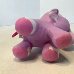 Khan Kluay II Purple Elephant Plush Stuffed Animal Carrot Tanixa Co 8″ Thailand