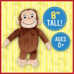 Curious George Monkey Stuffed Animal Plush Toys Soft Cutest Cuddle Plushie Gifts