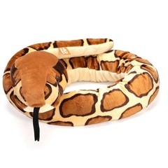 Wild Republic Plush Burmese Python Snake Stuffed Animal 54″
