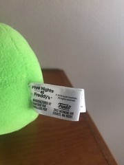 Five Nights at Freddys Funko Foxy Plush Neon Green Black Light FNAF