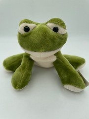 Fiesta Comfies: Sitting Frog with Kelli Loons Tag (Stuffed Animal)