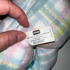 Playskool Snuzzles Bear Thumb Sucking Plaid Fleece Vintage 1996 Vibrates Works