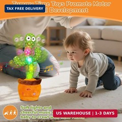 Talking Dancing Cactus – Repeats What You Say Recording Baby Toddler Toy | Baby