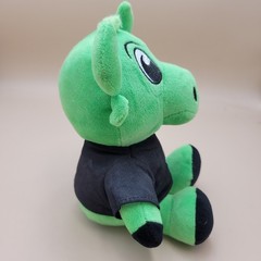 Toro Verde Puerto Rico Green Bull Plush Mascot Stuffed Animal Souvenir 7in