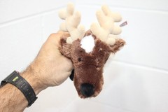 DOUGLASS 2015 Cuddle Toys #4030/2598 Plush Reindeer? Moose? white/brown RARE!!