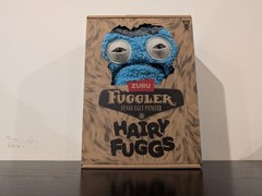 Fuggler Funny Ugly Monster Zuru Spin Master Addo Old Blue Hairy Gnawing Terror