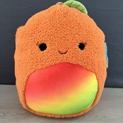 Squishmallows Louie The Mango Fuzzmallow Official Kellytoy Plush 12″ Ultrasoft