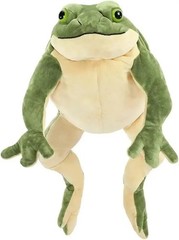 Cute Green Frog Plush Toy Green Frog Stuffed Animal Lifelike Animal Doll 28cm