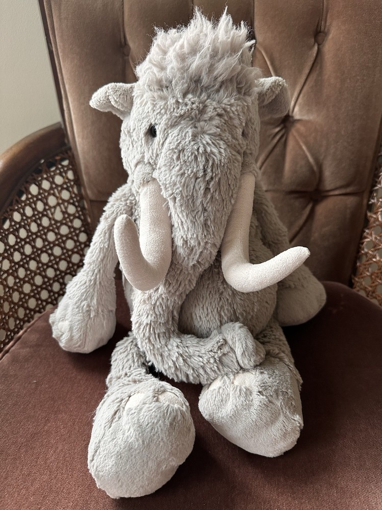 Jellycat Viggo Mammoth Retired and Rare Plush Authentic