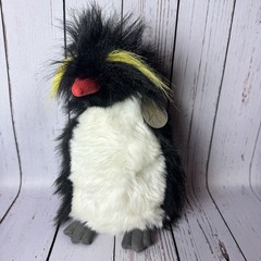 Luxe BOUTIQUE by AURORA ROCKY PENGUIN plush #03512 Crested penguin