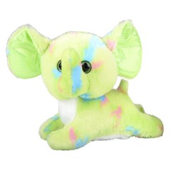 8” Adorable Bright Eye Spotted Baby Elephant Animal Plush Stuff Animal Toy