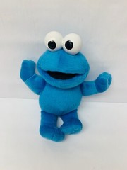 Cookie Monster Plush Stuffed Animal 2002 Sesame Workshop Fisher Price 10″ BIN 32