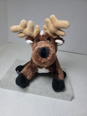 GANZ Webkinz Reindeer Plush Stuffed Animal HM137. NO CODE.