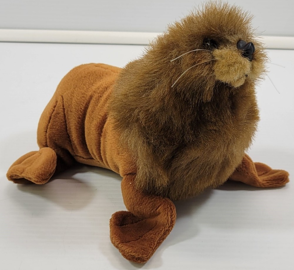 M) Wide Way Plush Stuffed Seal Sea Lion Walrus Animal Toy
