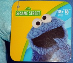 SESAME STREET Plush LOT-KOLHS-Elmo-Big Bird/Oscar-Cookie Monster-STREETWEAR-NEW