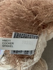 Ganz Webkinz Plush Cocker Spaniel HM011- New w/ Sealed Code