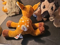 webkinz lot Ganz Yellow Lab Deer German Shepherd Hedgehog. No Codes Good Condit