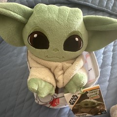 Hasbro Star Wars Grogu The Child Plush Stuffed Alien Green Beige 2020 Tags
