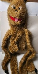 Mopkins Vintage Hand Puppet 33 Inch 1980s Clean