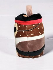 Squishmallow Hans Hedgehog Pirate Costume Candy Pail Basket Halloween Plush Kids