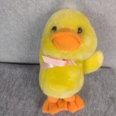 Cute Yellow Bird Plush Plush Appeal LLC Mardis Gras Throw