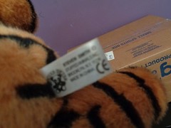 STEVEN SMITH PLUSH DOLL FIGURE FREEDOM TIGERS ANIMAL TIGER CAT MASCOT TOY