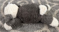 MorisMos 24inch 4Lbs Weighted Microwavable Stuffed DOG Animal Large NWT