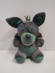Five Nights at Freddy’s Phantom Foxy Stuffed Plush Shiny Silvery Gray FNAF Pre-o