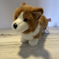 Douglas Cuddle Toys Louie the Corgi NEW