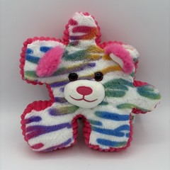 Pluzzles Multicolor/Pink Puppy Dog Puzzle Piece 8“ Plush Stuffed Yoonique 2024