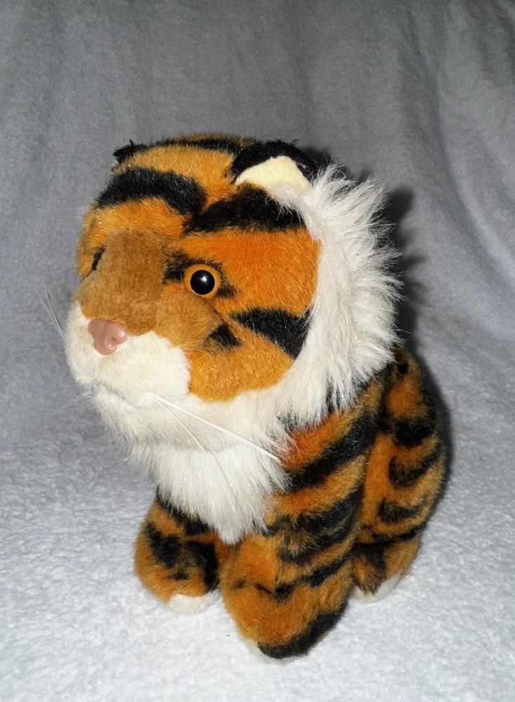 Chosun 8 Inch Striped Orange black Tiger Plush